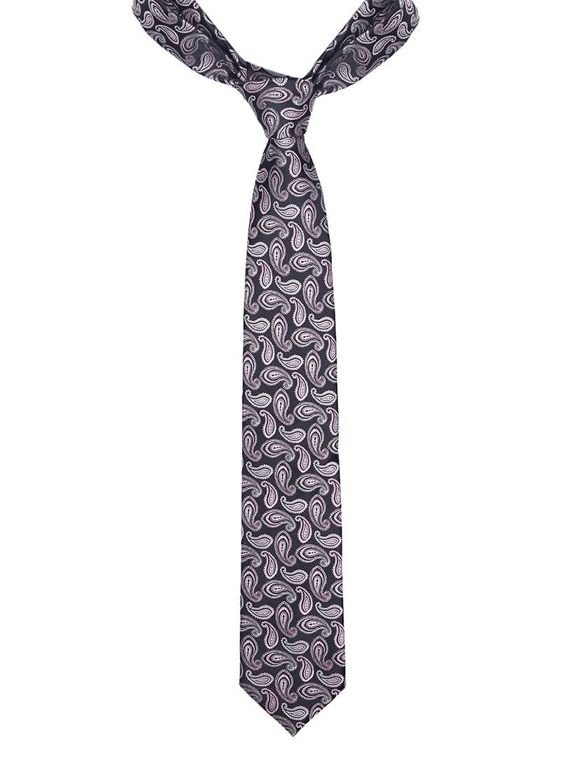 black micro fiber tie - 16826172 - Zoom Image - 0