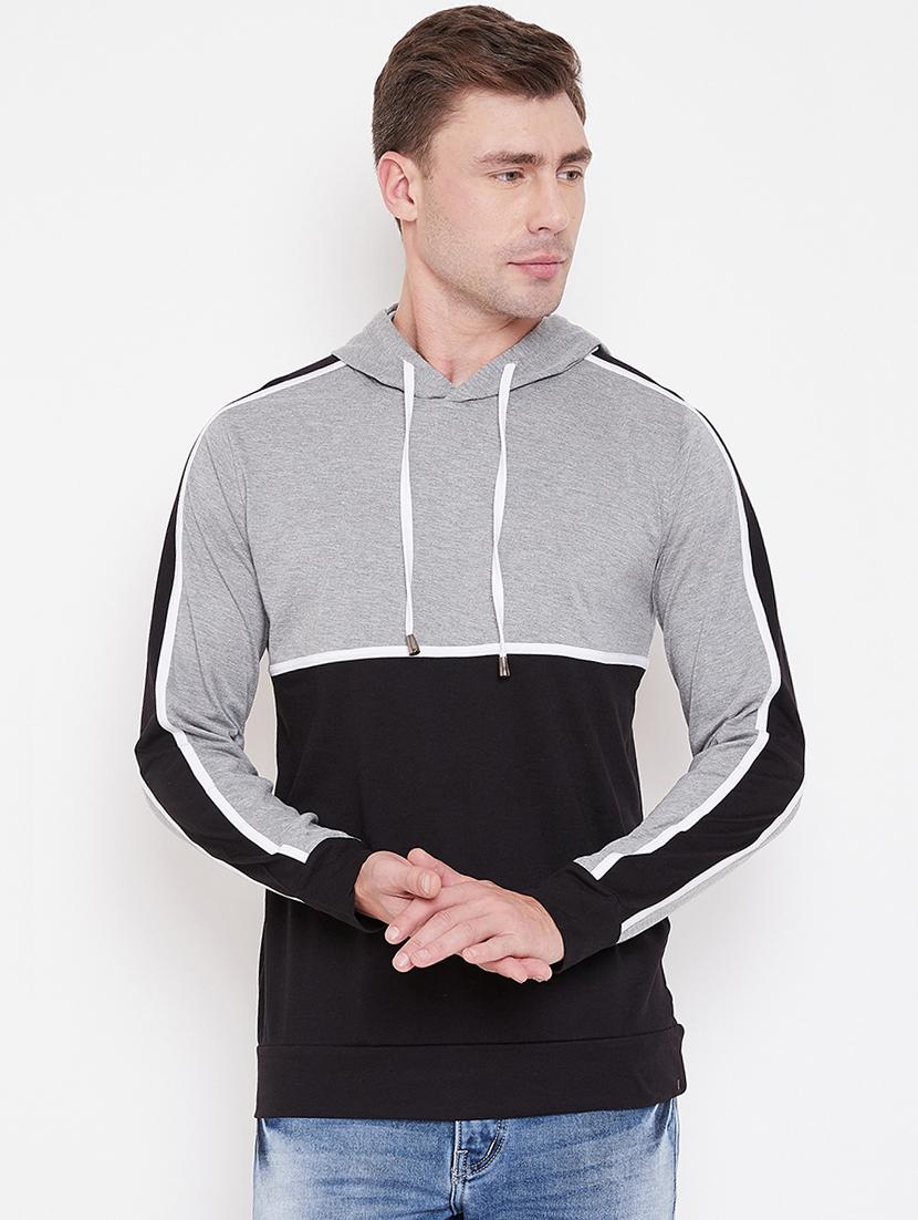 mens color block sweatshirt - 16828086 - Zoom Image - 0