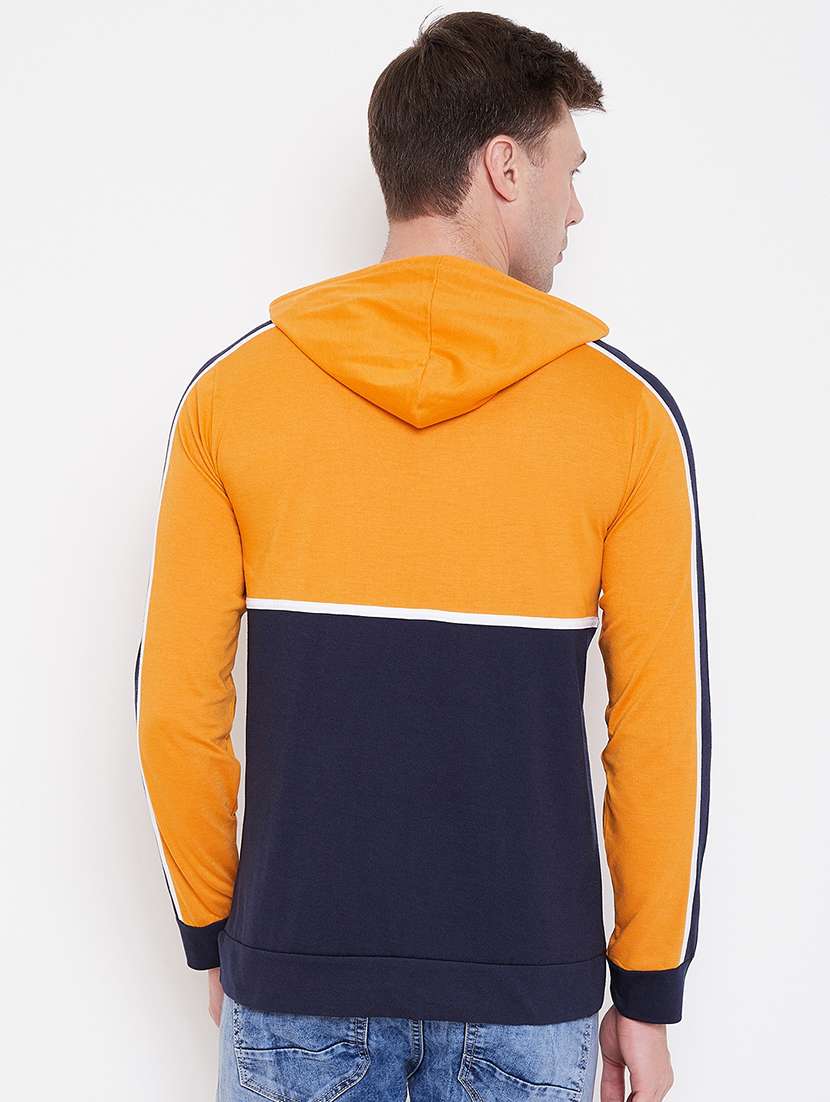 mens color block sweatshirt - 16828089 -  Standard Image - 3