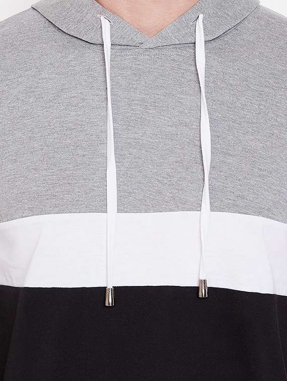 mens color block sweatshirt - 16828090 -  Standard Image - 5