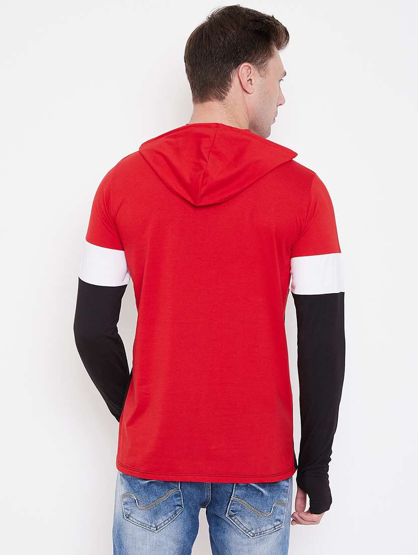 mens color block sweatshirt - 16828091 -  Standard Image - 3