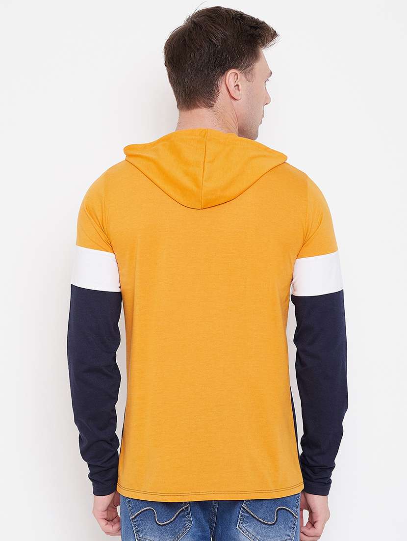 mens color block sweatshirt - 16828093 -  Standard Image - 3