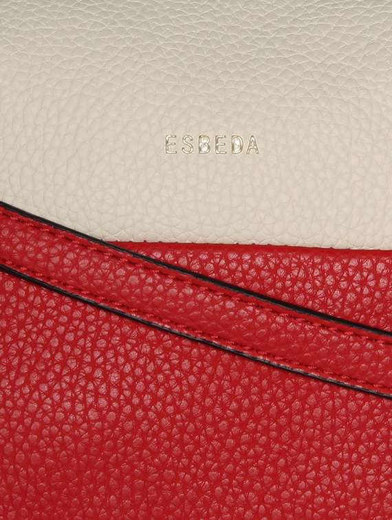 red leatherette regular sling bag - 16829207 -  Standard Image - 3