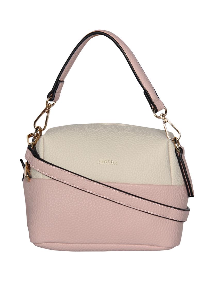 pink leatherette regular sling bag - 16829208 -  Zoom Image - 0