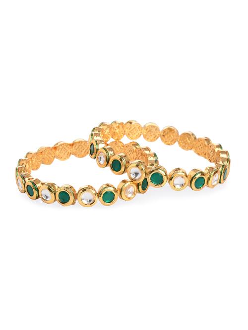green gold metal bangle - 16829815 - Standard Image - 0