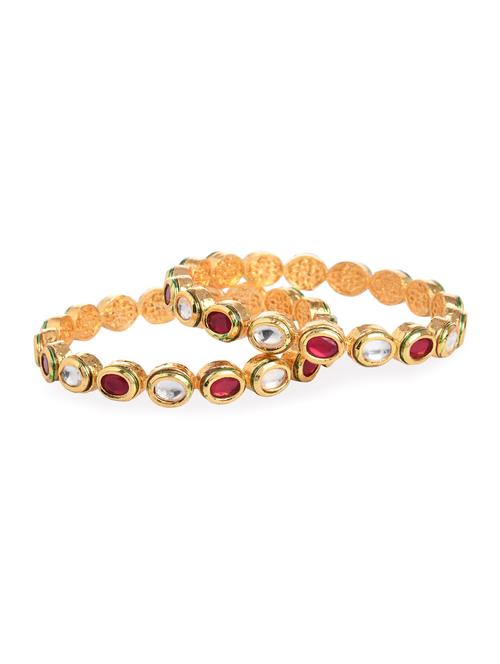 red gold metal bangle - 16829816 - Standard Image - 0