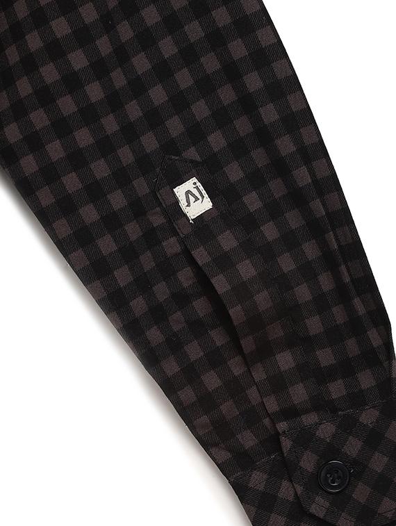 black cotton shirt - 16830978 - Standard Image - 3