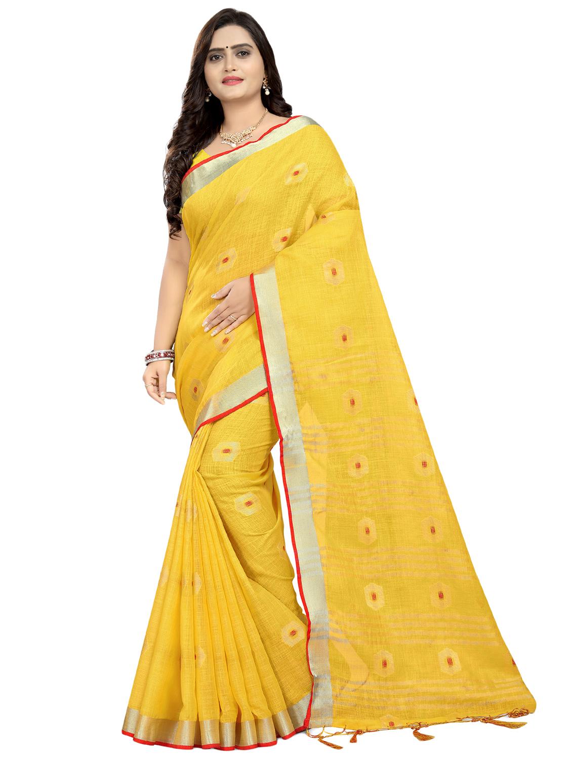 self design saree with blouse - 16832321 -  Zoom Image - 0
