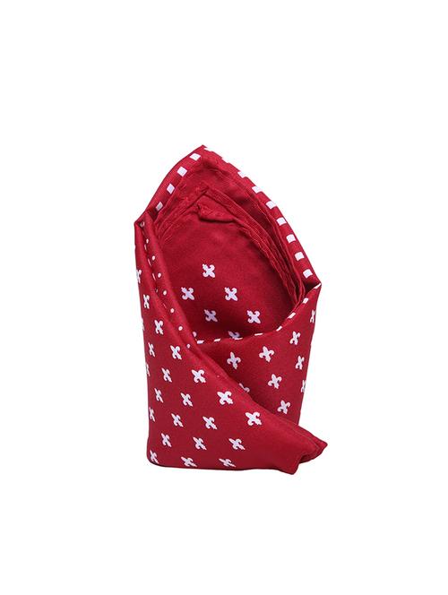 red polyester pocketsquare - 16832534 - Standard Image - 0