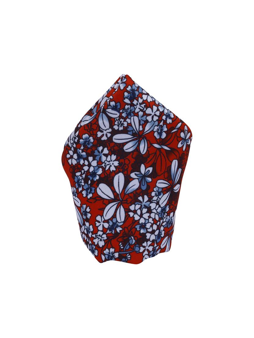 red polyester pocketsquare - 16832586 -  Zoom Image - 0
