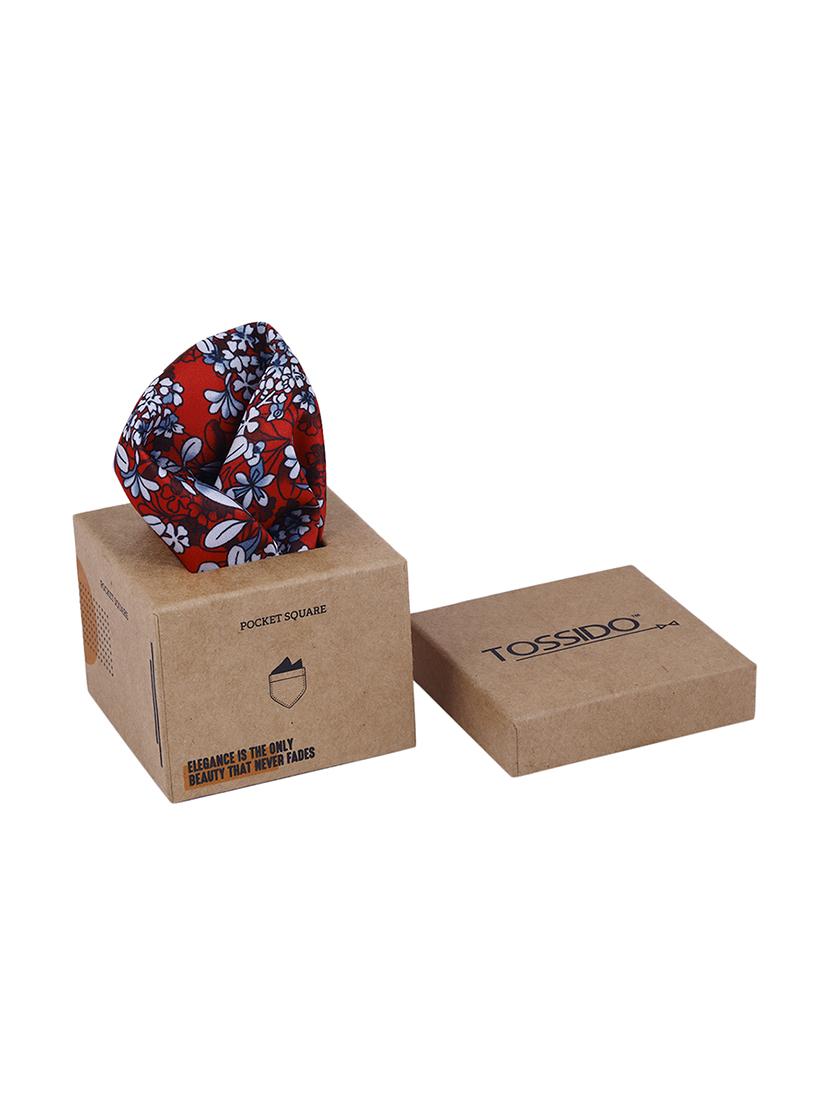 red polyester pocketsquare - 16832586 - Standard Image - 3