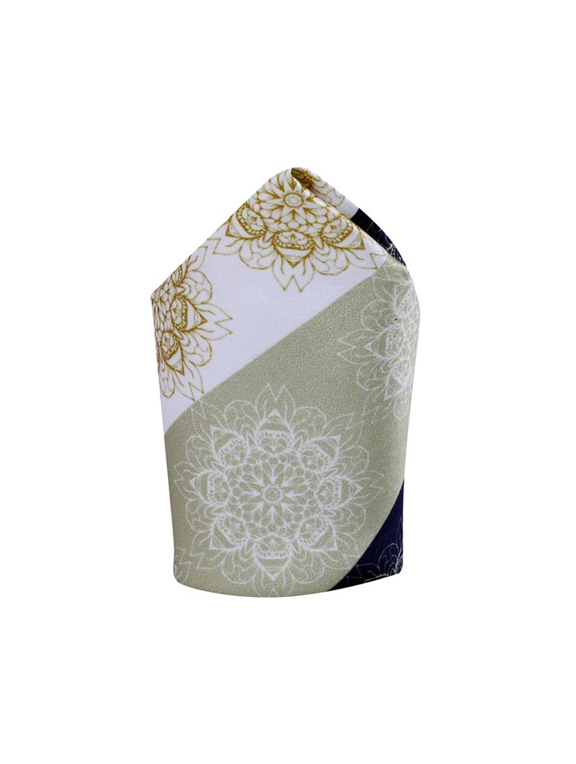 multi colored polyester pocketsquare - 16832593 -  Zoom Image - 0
