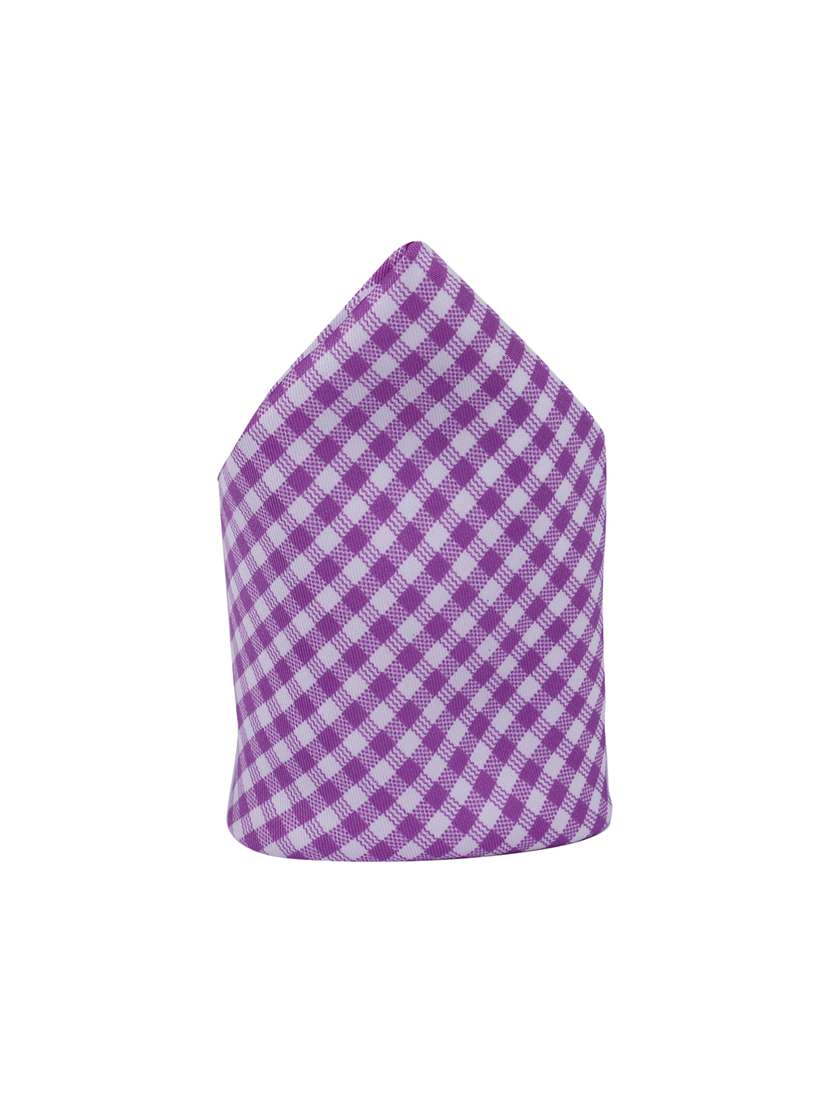 purple polyester pocketsquare
