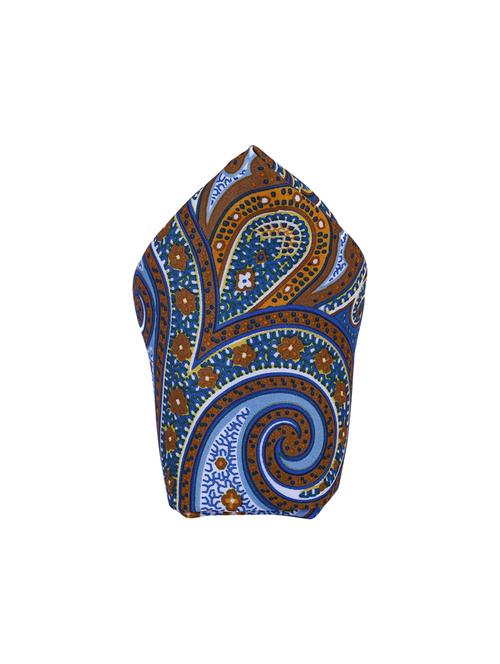 multi colored polyester pocketsquare - 16832600 - Standard Image - 0
