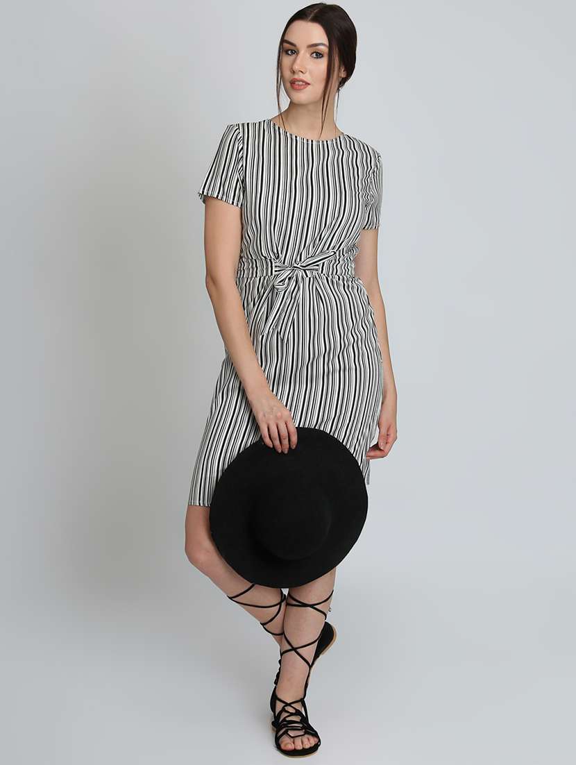 women's sheath striped dress - 16833108 -  Standard Image - 3