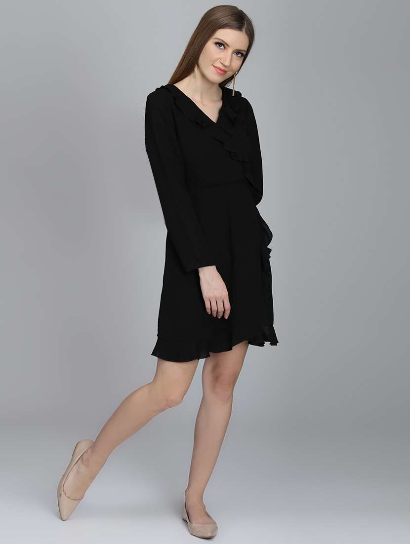 women's  solid dress - 16833112 -  Standard Image - 3