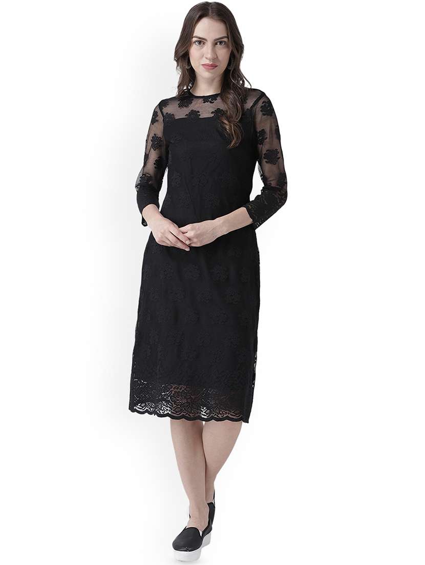 women's  self design dress