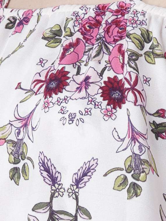 women's fit & flare floral dress - 16833136 -  Standard Image - 3