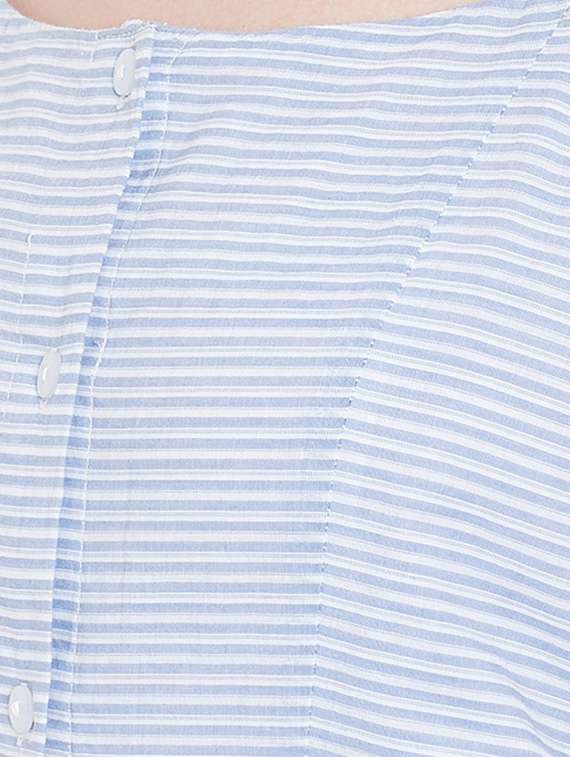 women's tiered dress striped dress - 16833149 -  Standard Image - 3