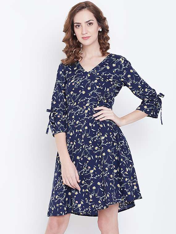 women's sheath floral dress