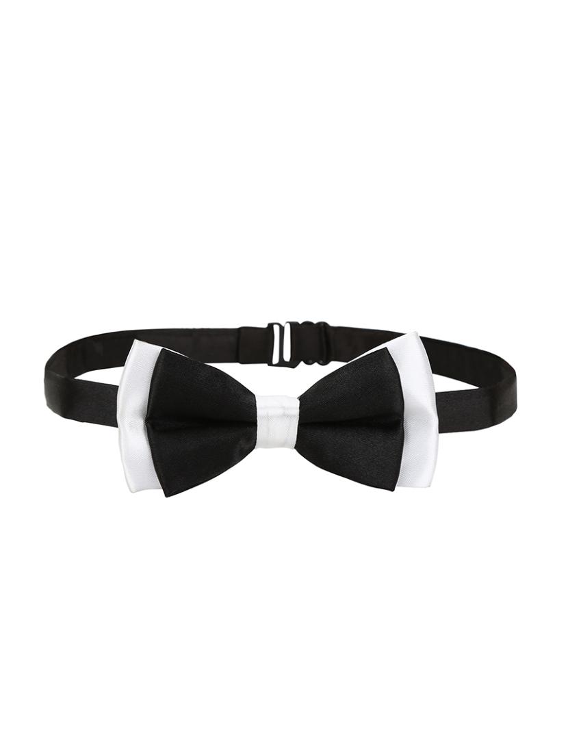 black satin bow tie - 16834709 -  Zoom Image - 0