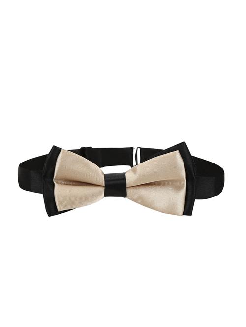 fawn satin bow tie - 16834710 - Standard Image - 0