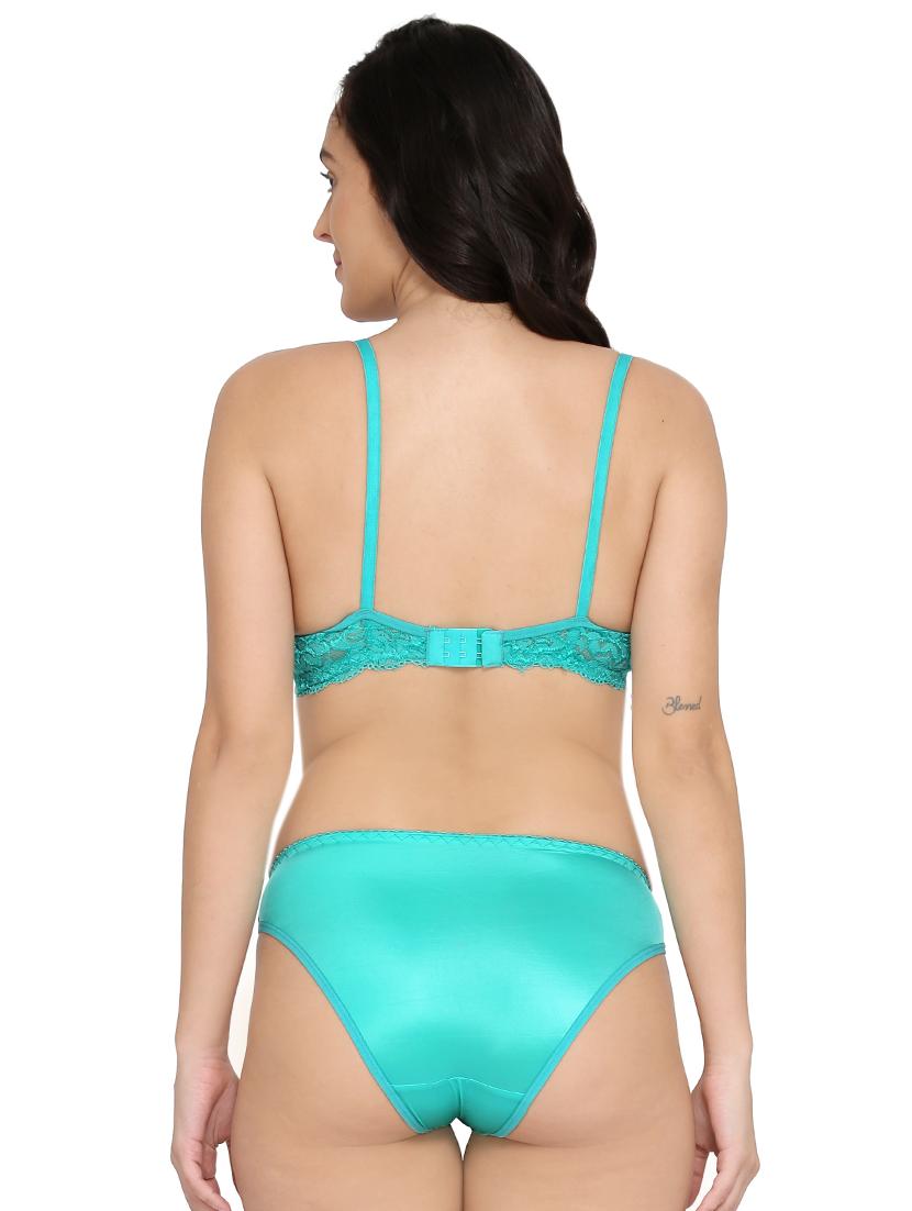 set of 2 laced bra and panty set - 16840097 - Standard Image - 3