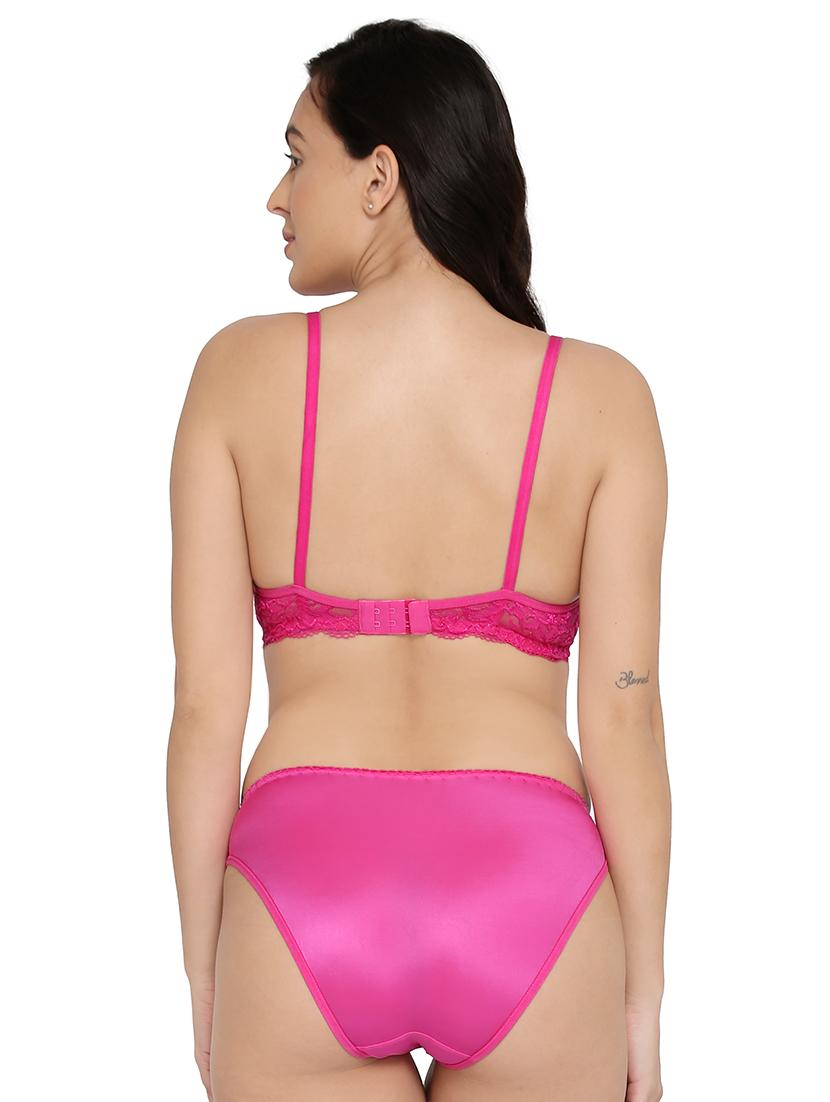 set of 2 laced bra and panty set - 16840097 - Standard Image - 5
