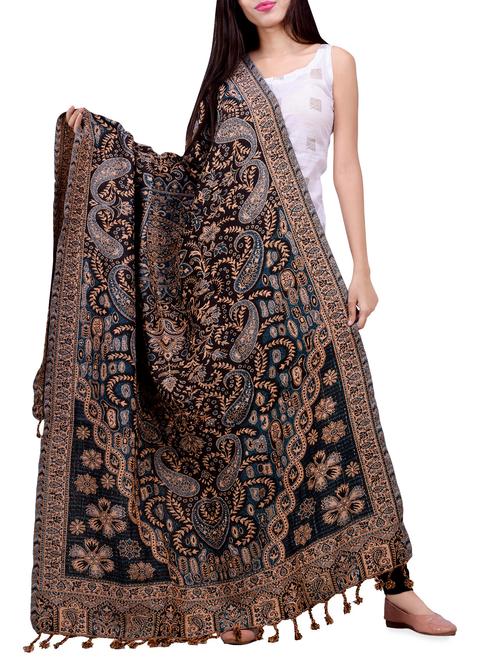 paisley wool blend shawl - 16844018 -  Standard Image - 0
