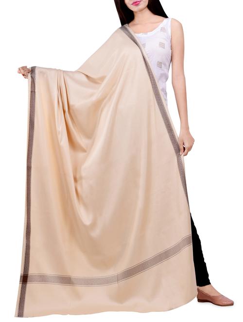 solid wool blend shawl - 16844022 -  Standard Image - 0