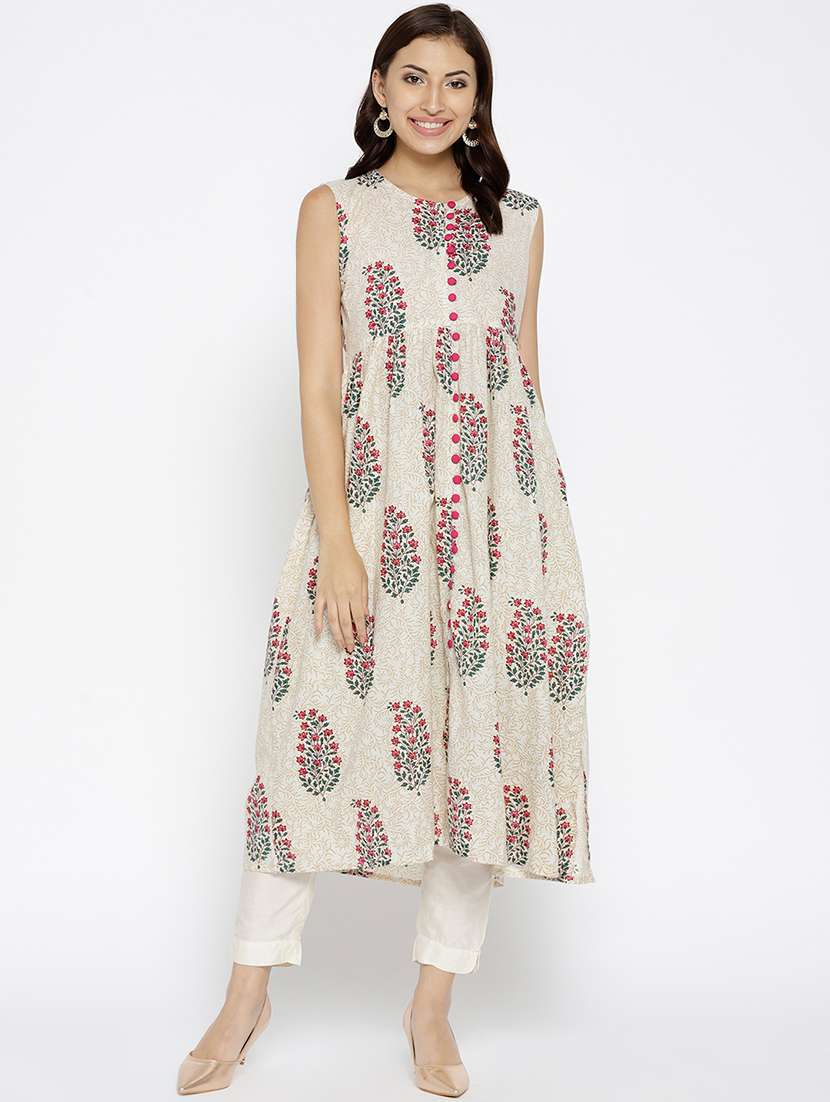 paisley anarkali kurta