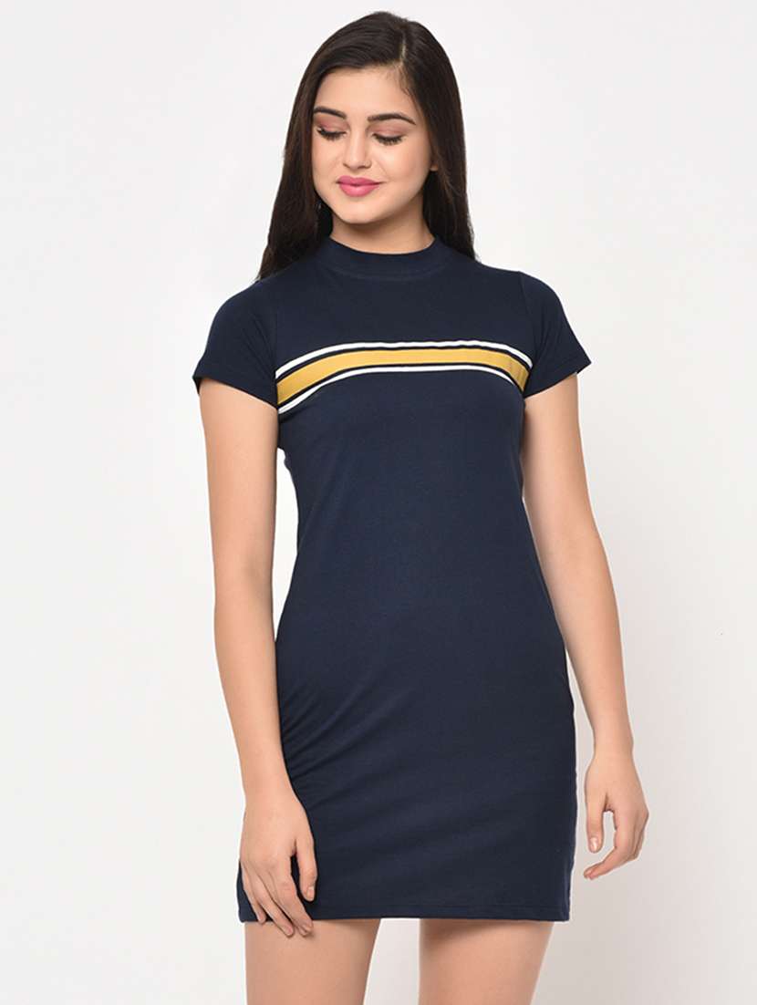 mock neck bodycon dress - 16854954 - Zoom Image - 0