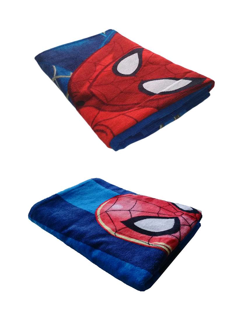  marvel spiderman kids bath towel (pack of 2)
