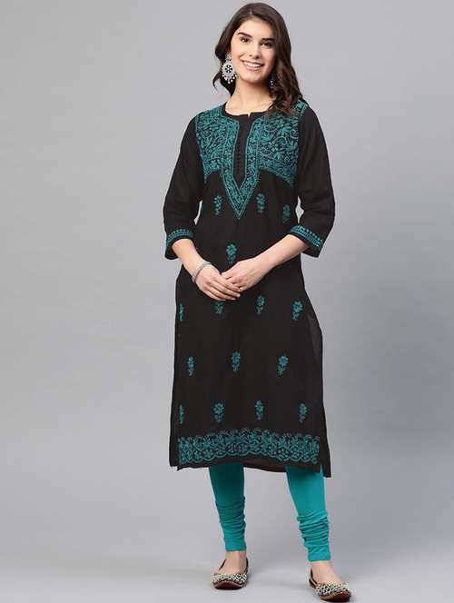 women's straight kurta - 16858752 - Standard Image - 0