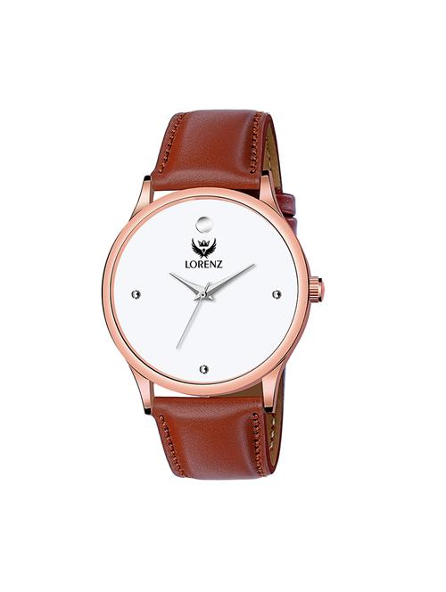 lorenz minimalists designs copper analog watch for men- mk-3026k - 16862834 - Standard Image - 0