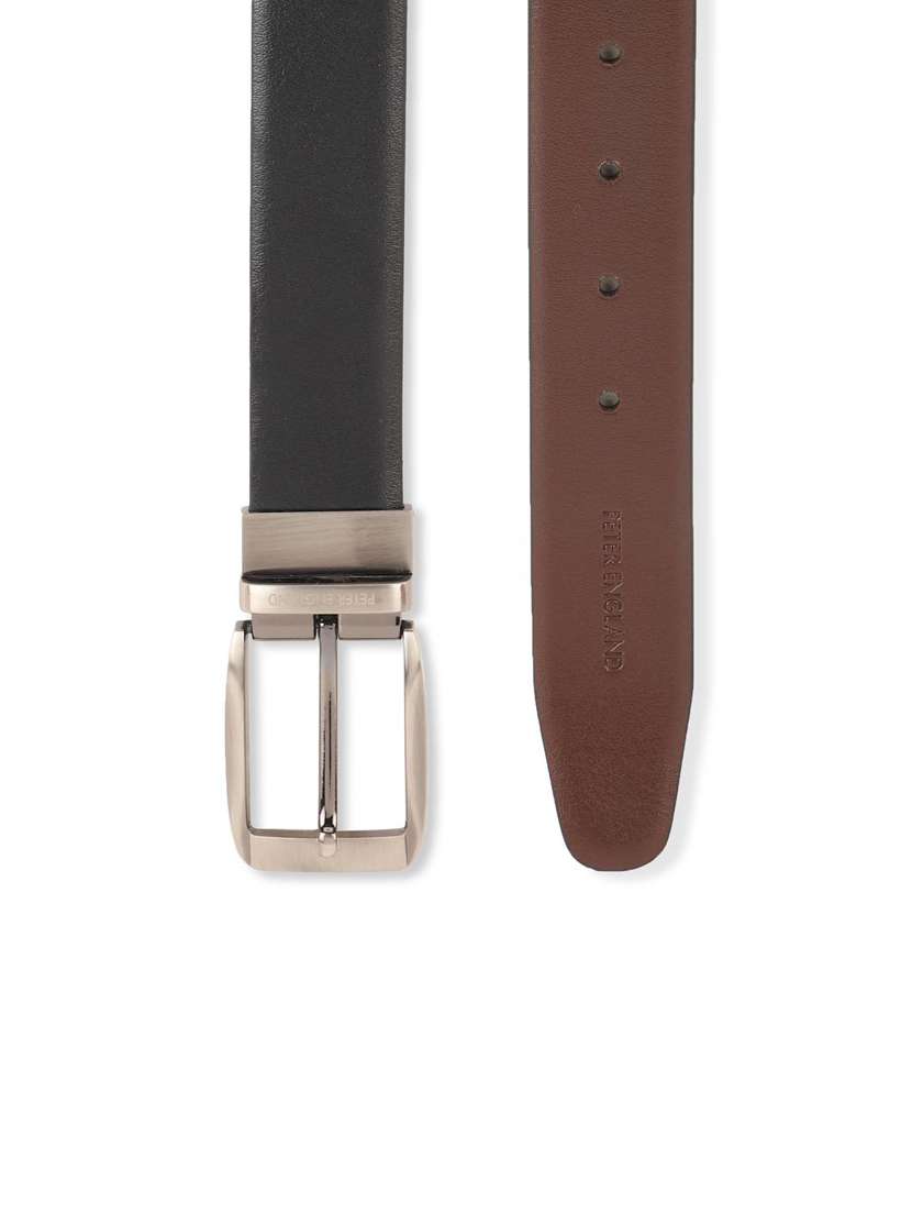 Brown Leather Belt With Wallet