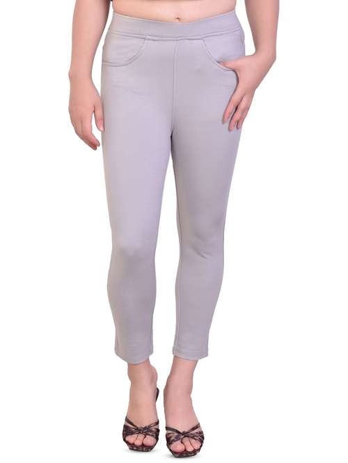 mid rise solid jegging - 16864351 -  Standard Image - 0