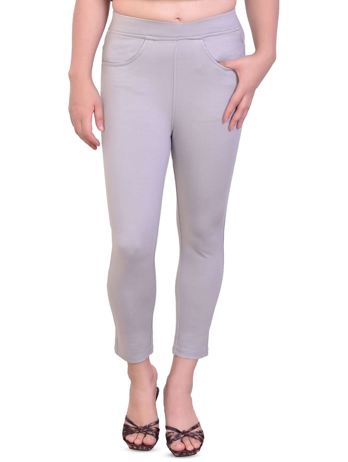 mid rise solid jegging