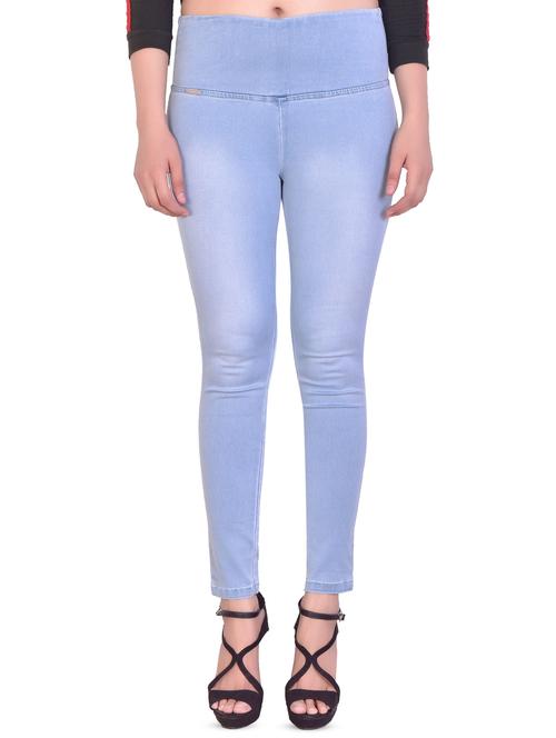 high rise denim jegging - 16864353 -  Standard Image - 0