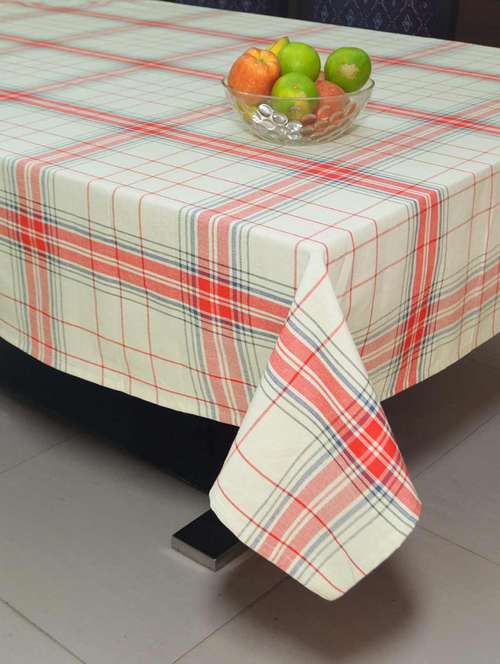 woven plaid check table cover - 16866563 - Standard Image - 0