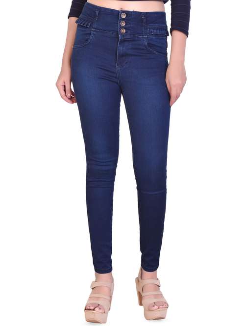 women's plain slim fit jeans - 16868592 -  Standard Image - 0