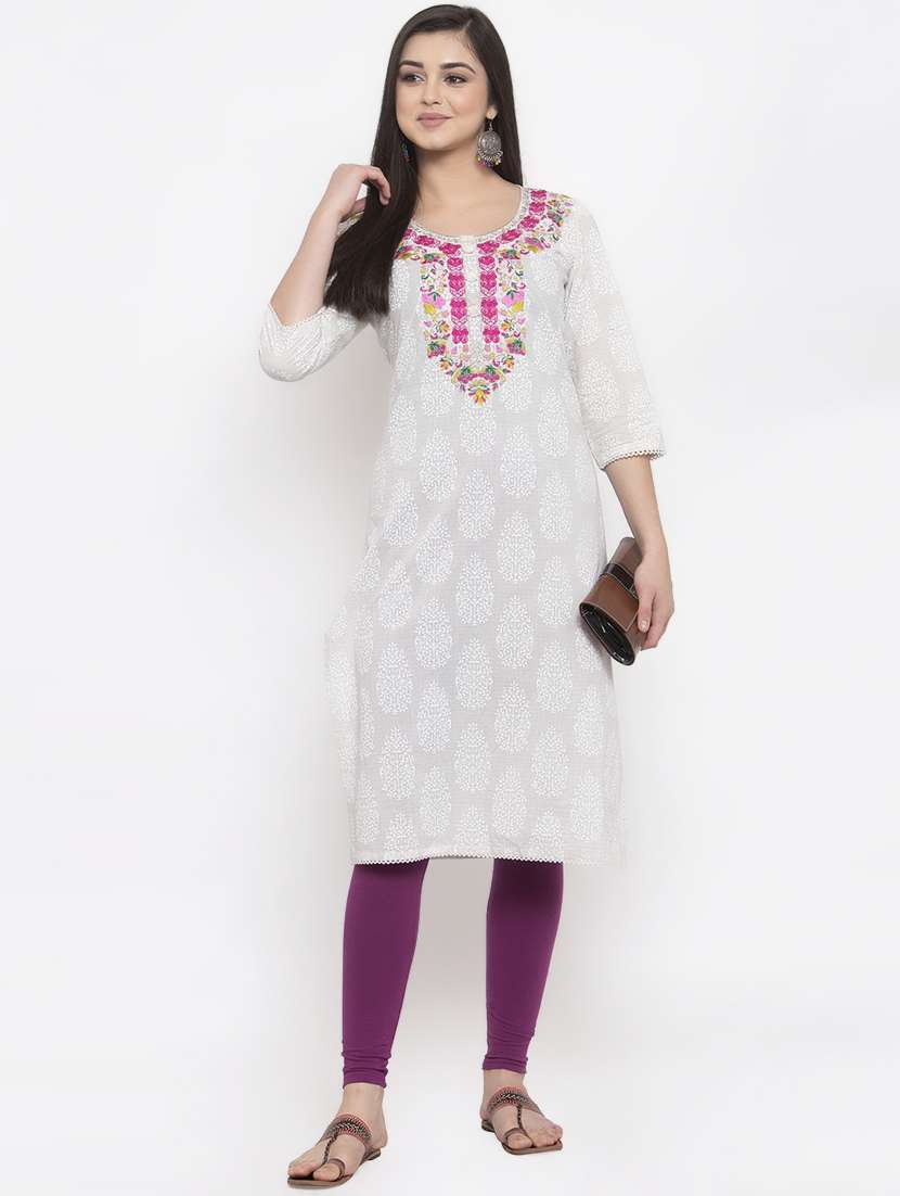 purple solid churidar - 16869418 -  Standard Image - 3