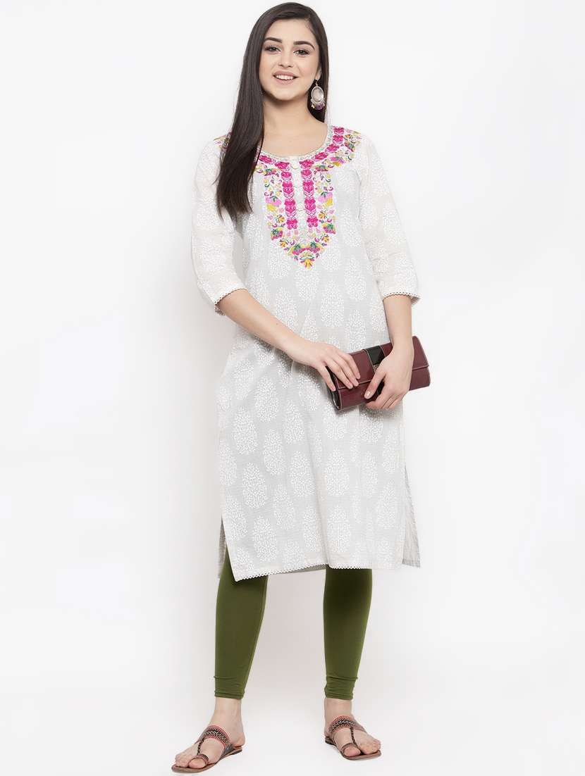 women solid cotton legging - 16869420 -  Standard Image - 3