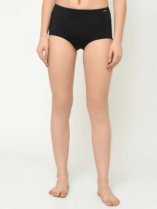 Black Nylon Shaper Brief Shapewear