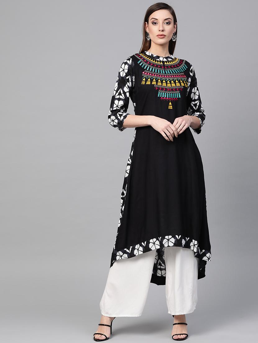 women's high-low kurta