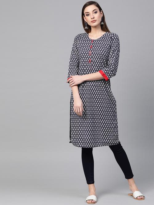 women's straight kurta - 16876609 -  Standard Image - 0
