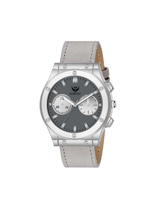 lorenz analog grey dial watch for men | watch for boys- mk-3032k