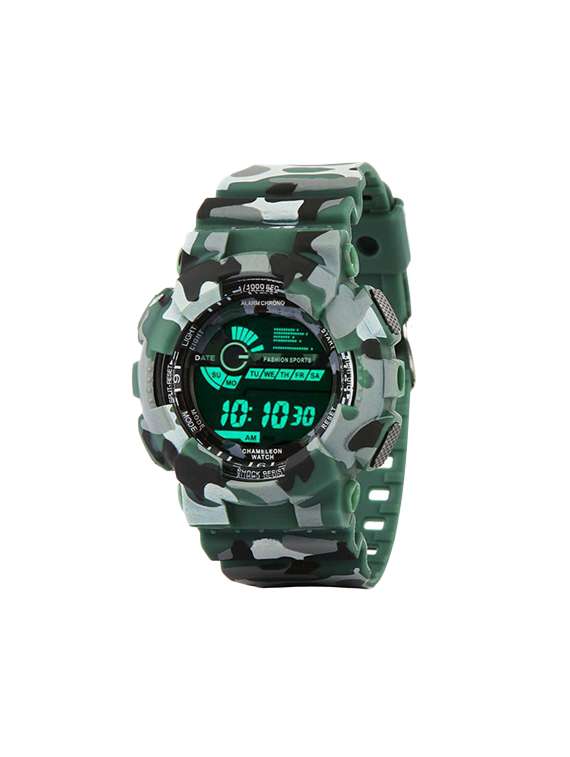 boys camouflage watch