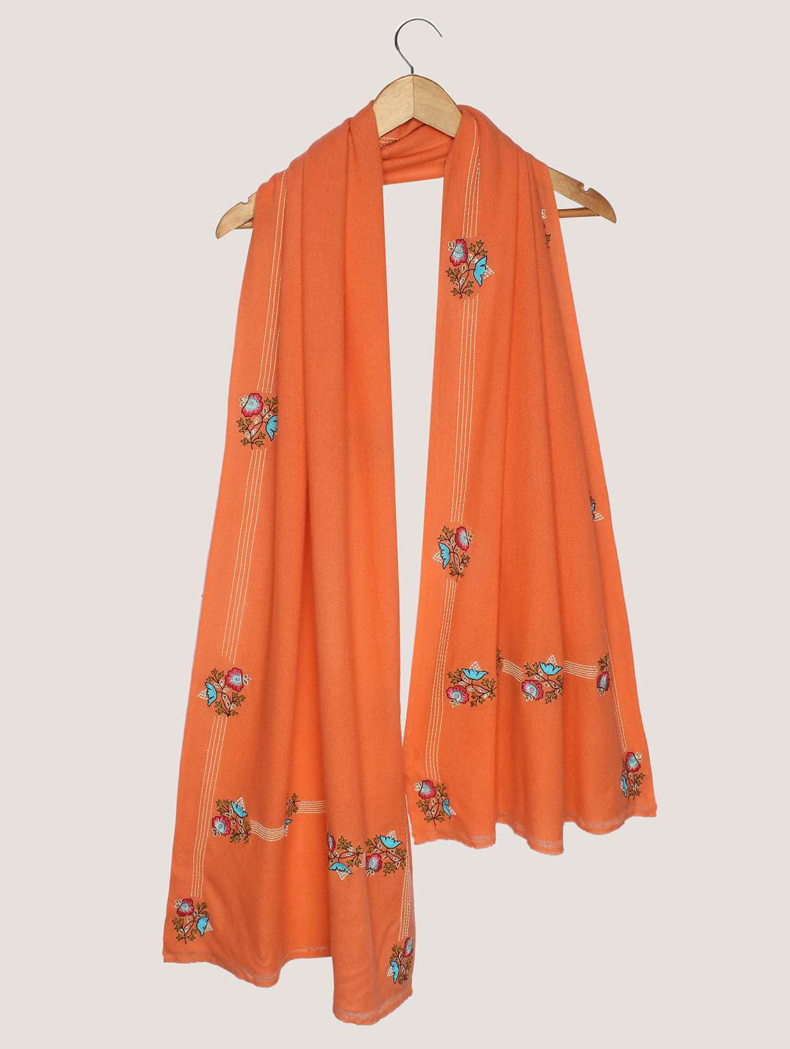 self design pashmina shawl