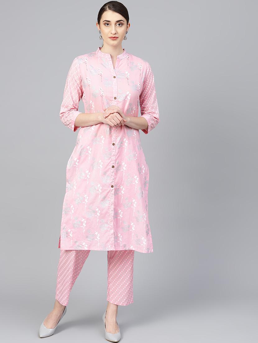 pastel kurta palazzo set - 16883395 - Zoom Image - 0